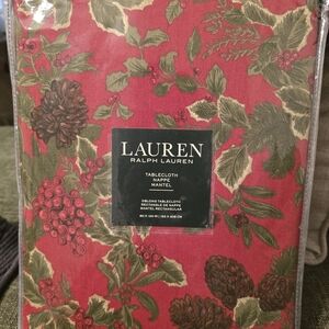 Ralph Lauren Black Tablecloth